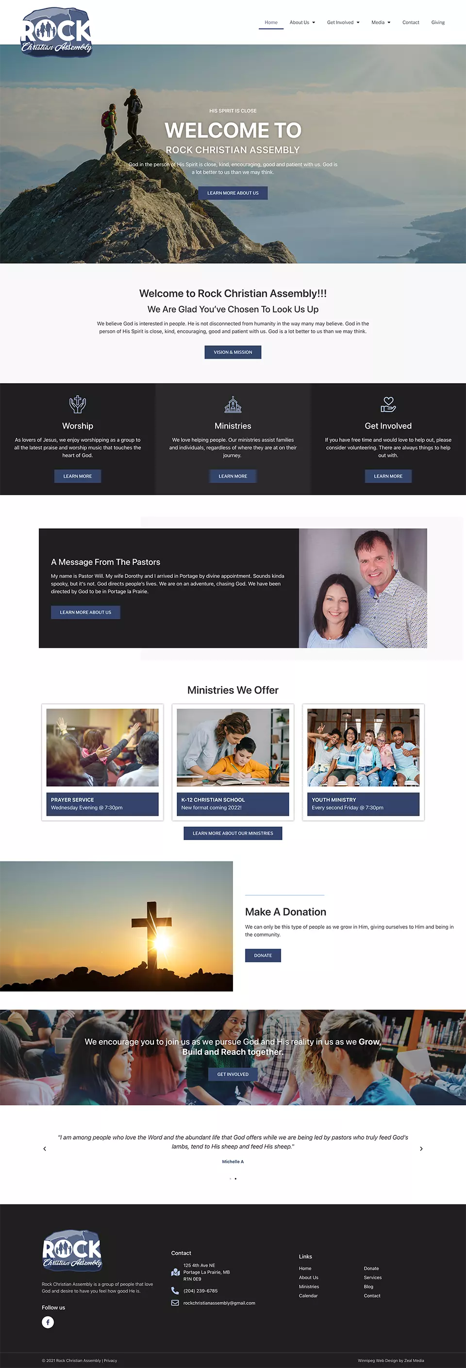 Church Web Design