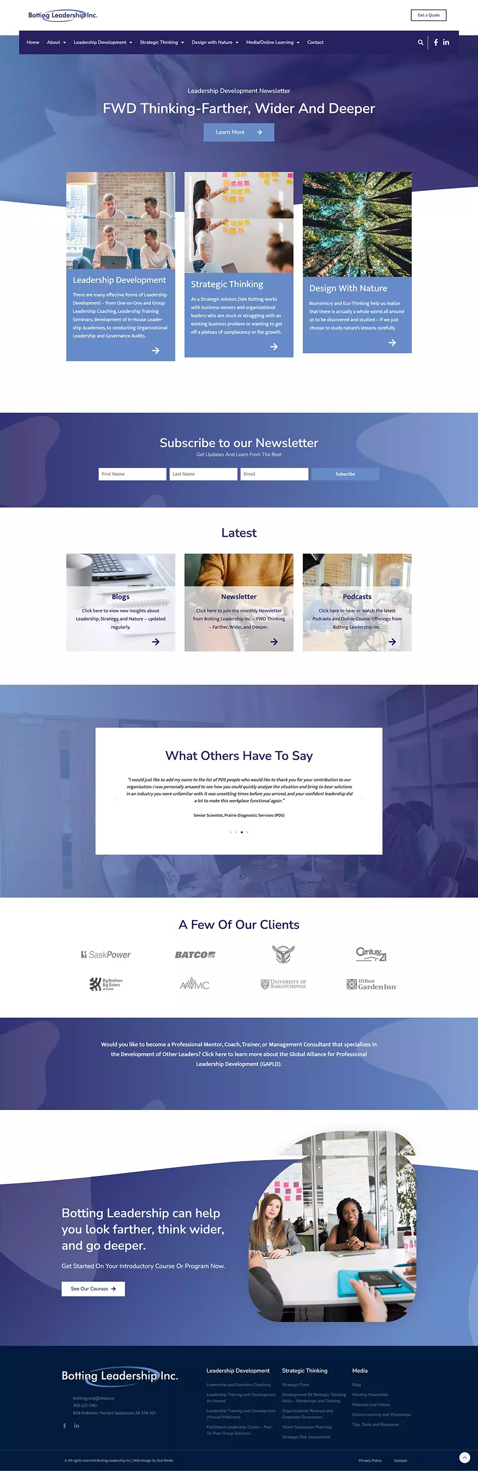 Coaching Web Design
