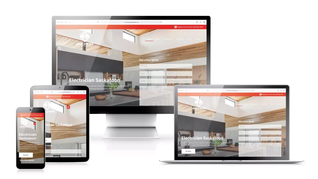 Electrician Website Design