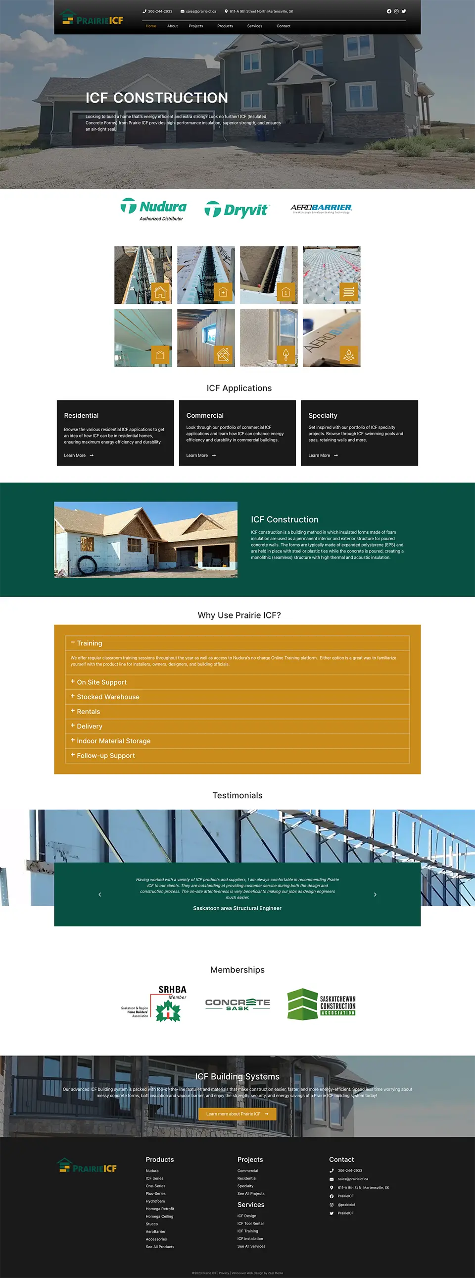 Concrete Webdesign