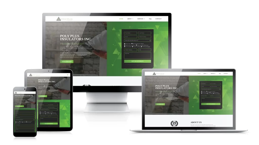 Insulation Company Website Design