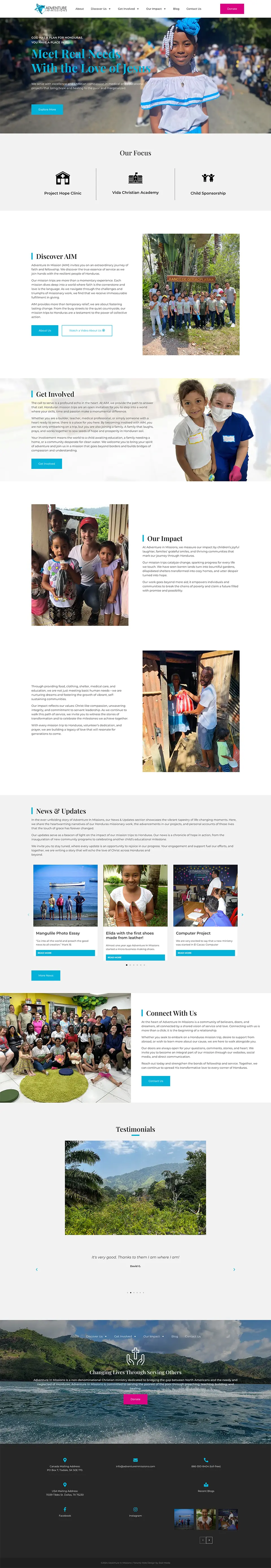 Missionary Web Design