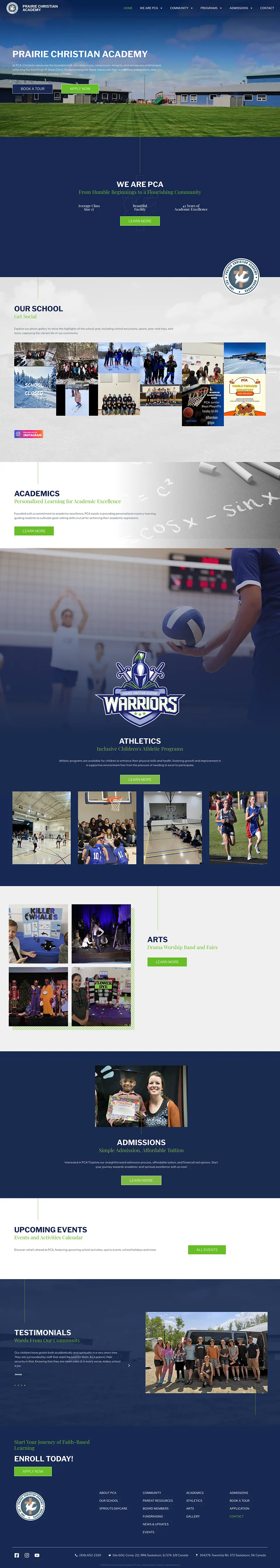 School Webdesign