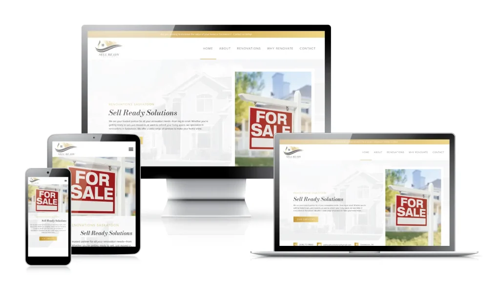 Home Renovation Website Design
