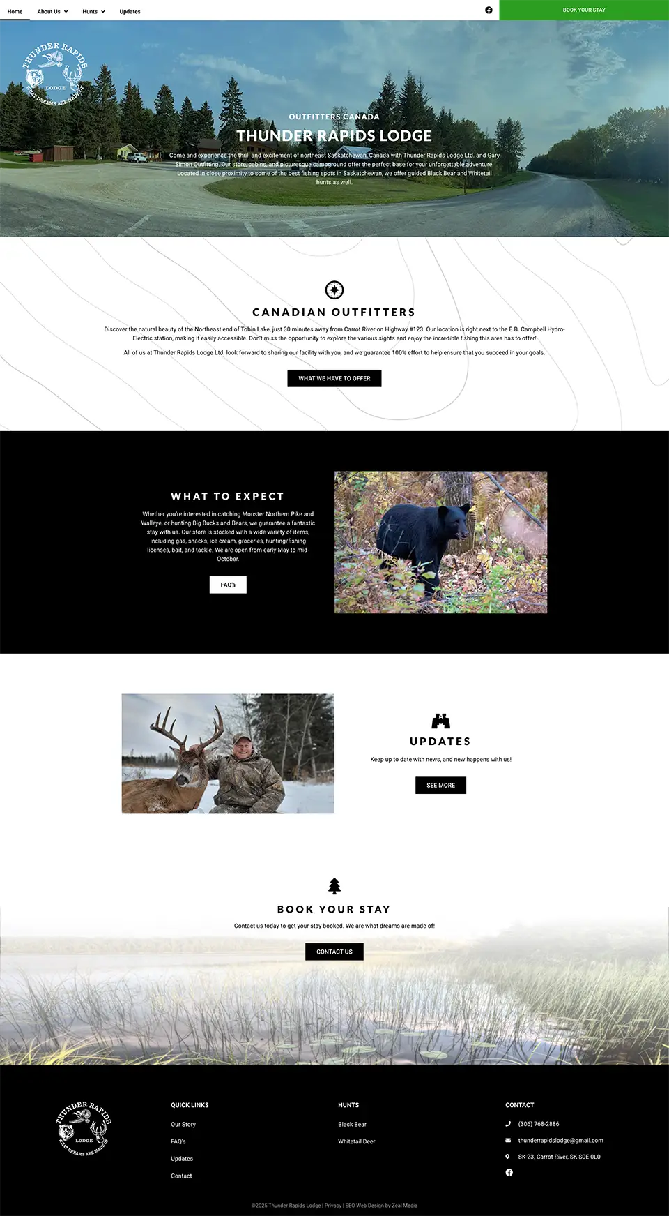 Marketing for Hunting Lodge