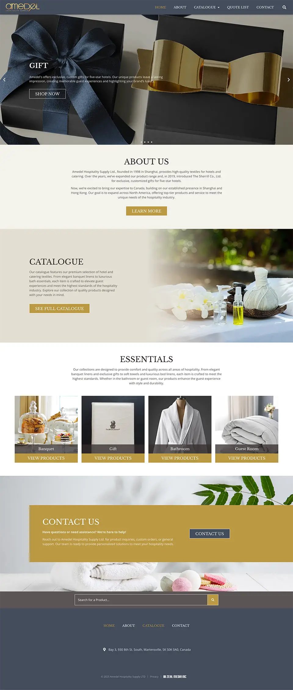 Website Design for Hospitality Industry